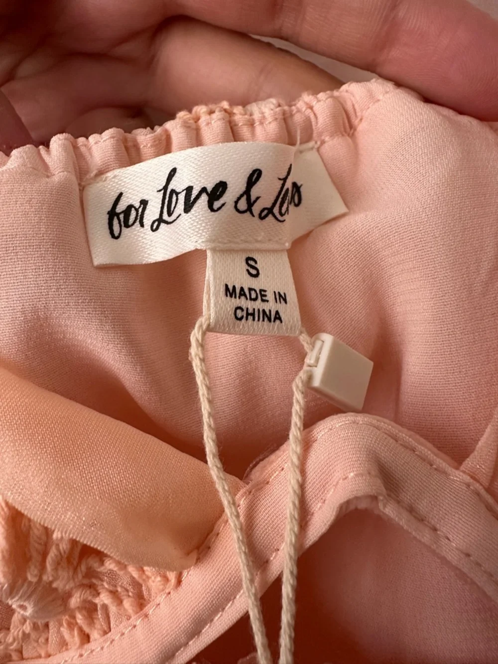 For Love and Lemons Eyelet Lace Spaghetti Strap Mini Dress - Picture 6 of 8